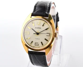Vinatge Soviet Wostok (Vostok) mechanical gold-plated watch