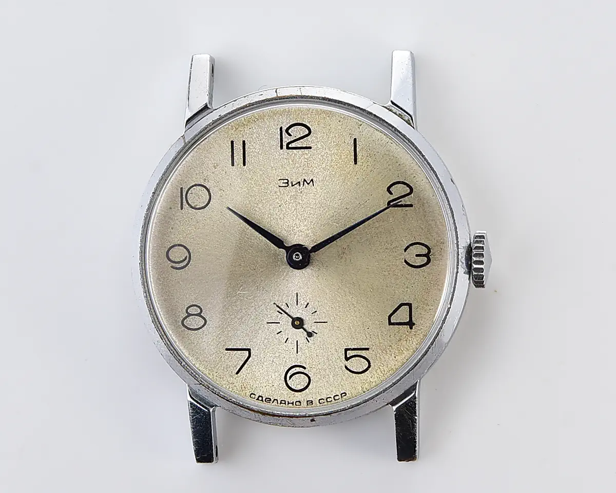 Soviet ZiM mechanical watch with box & passport, from September 1977! - Image 10