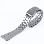 + stainless steel bracelet, 18mm - silver +$12.95