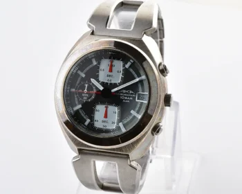 Vintage Alba AKA Chronograph – Black Dial 1/10 Sec Quartz from August 1996