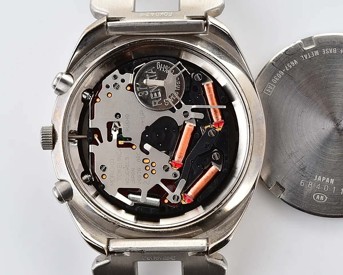 Vintage Alba AKA Chronograph – Black Dial 1/10 Sec Quartz from August 1996 - Image 15