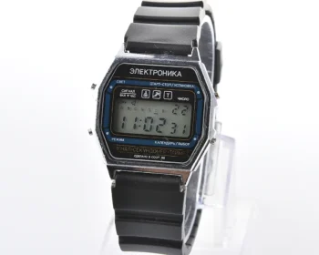 Digital vintage USSR wristwatch Electronika 55 - alarm chronograph