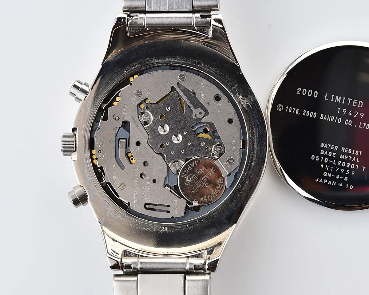 Vintage Citizen Hello Kitty Chronograph – Red Dial 2000 Limited Edition, complete with box & manual, from 2000 - Image 16