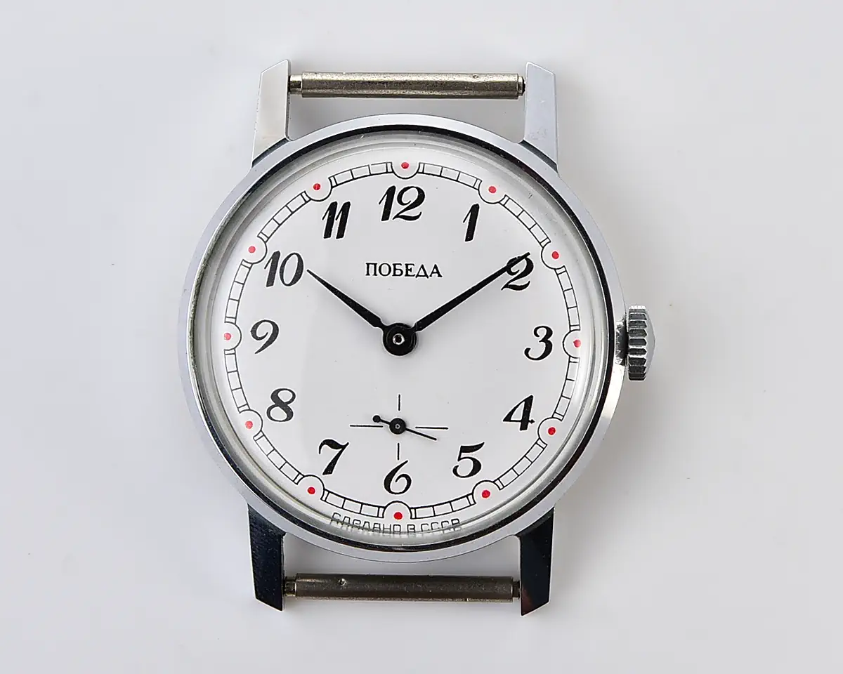 TIME CAPSULE: Soviet mechanical Pobeda watch in box – New Old Stock (NOS)! - Image 10