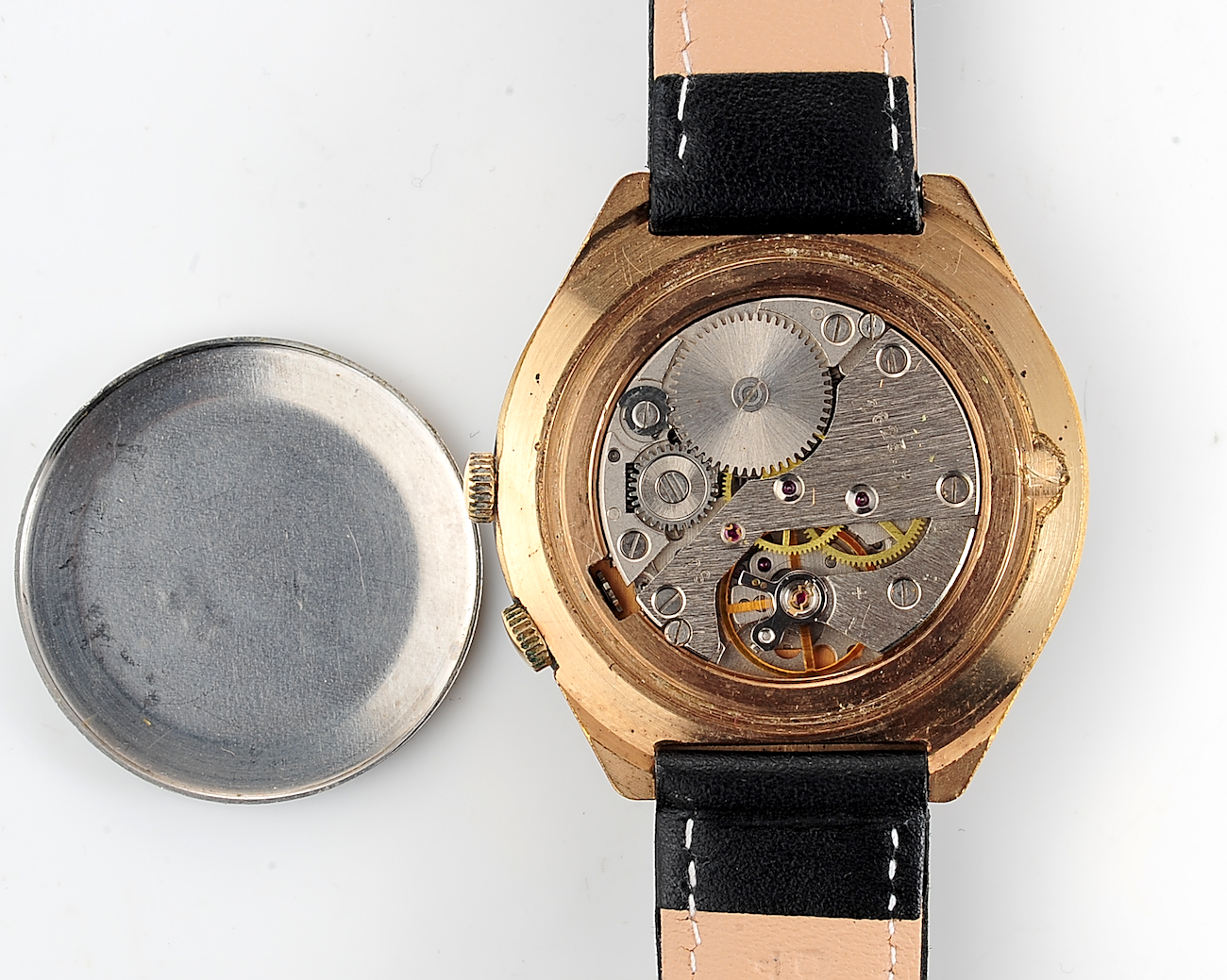 Vintage Soviet Raketa World Traveler (Goroda) wristwatch with 24 hours 2623.H mechanical movement