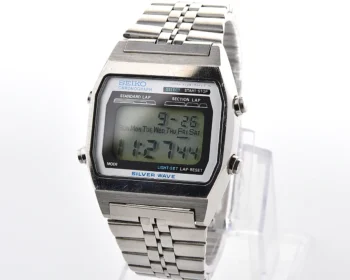 Vintage Seiko Silver Wave – LCD Digital Chronograph from April 1979