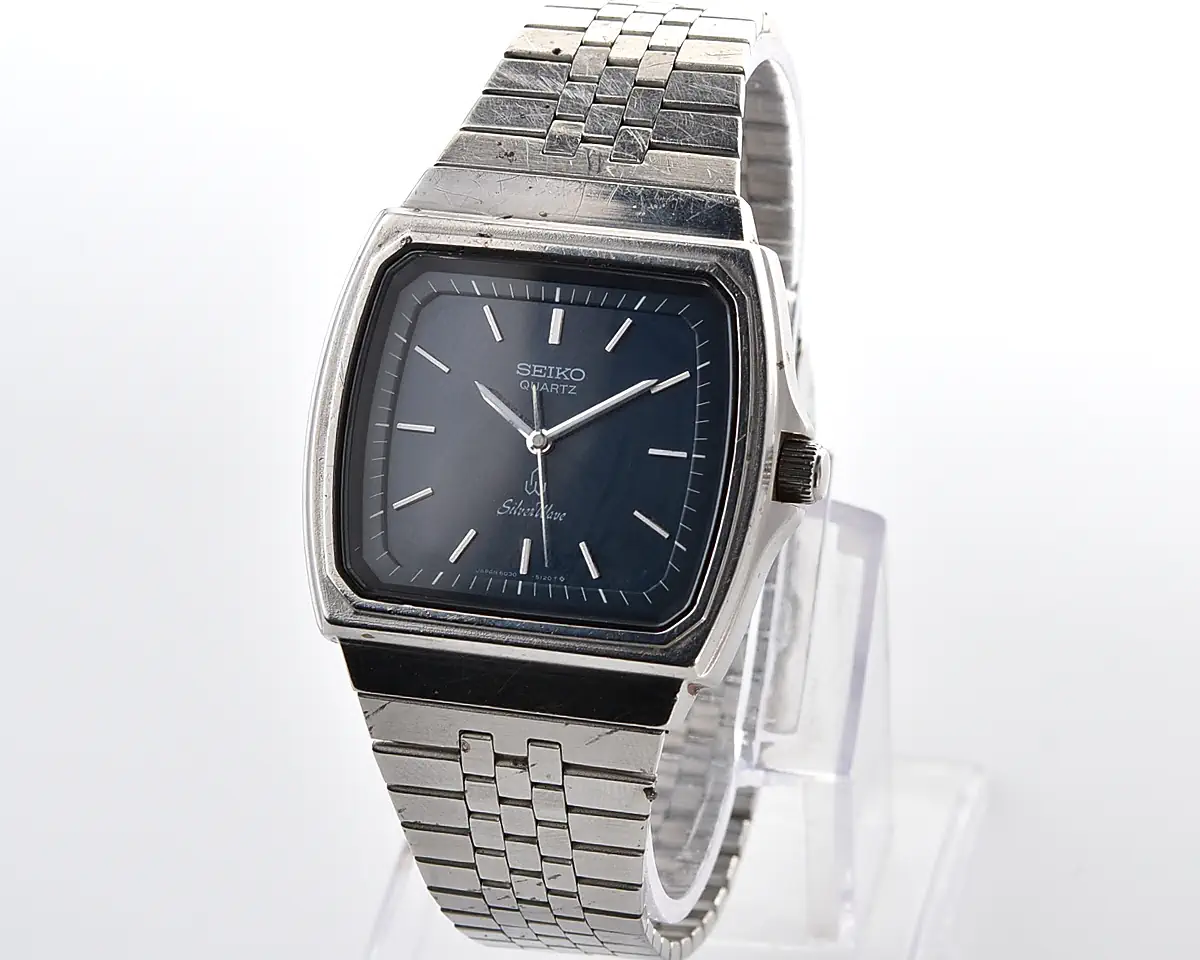 Vintage Seiko SilverWave Quartz – Navy Blue Dial from April 1980