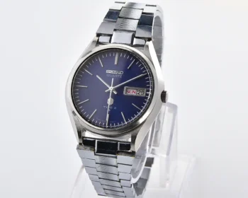 Vintage Seiko Type II – Blue Gradient Day-Date Quartz from May 1976