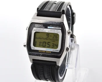 Vintage Seiko Silver Wave – Digital LCD Chronograph from April 1979