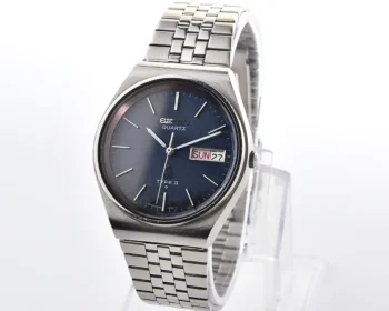 Vintage Seiko Type II – Dark Blue Dial Day-Date Quartz from August 1979