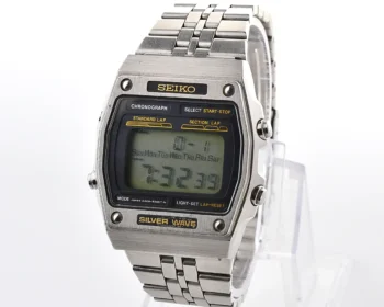 Vintage Seiko Silver Wave – Digital LCD Chronograph from August 1979