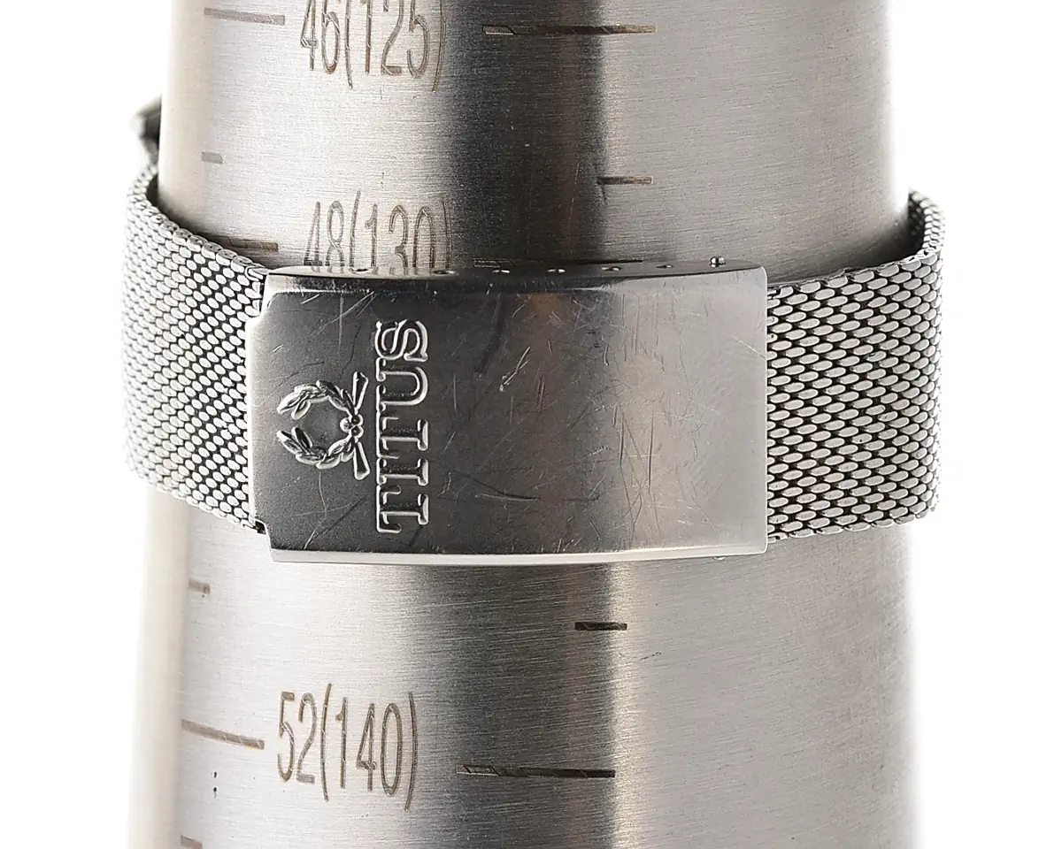 Vintage Citizen Crystron Quartz – Green Sunburst Day-Date from May 1975 - Image 12