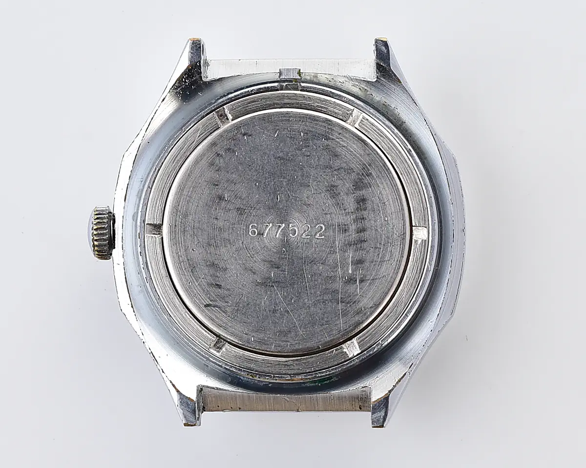 Soviet Wostok (Vostok) mechanical watch with gradient dial & date - complete with box & passport, from November 1989 - Image 11