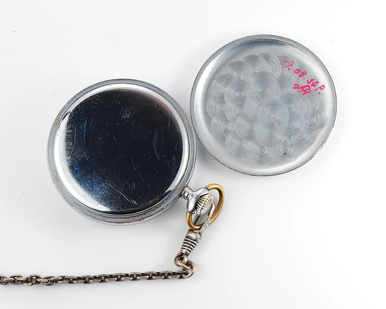 Pocket Soviet ZiM - hefty mechanical watch from the 4th quarter of 1947! - Image 7