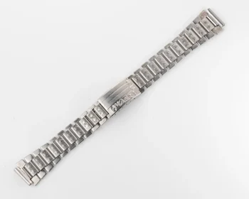 Vintage Soviet "Afgan" stainless steel 18mm x 195mm watch bracelet - AB(IV)Rh(i) blood type