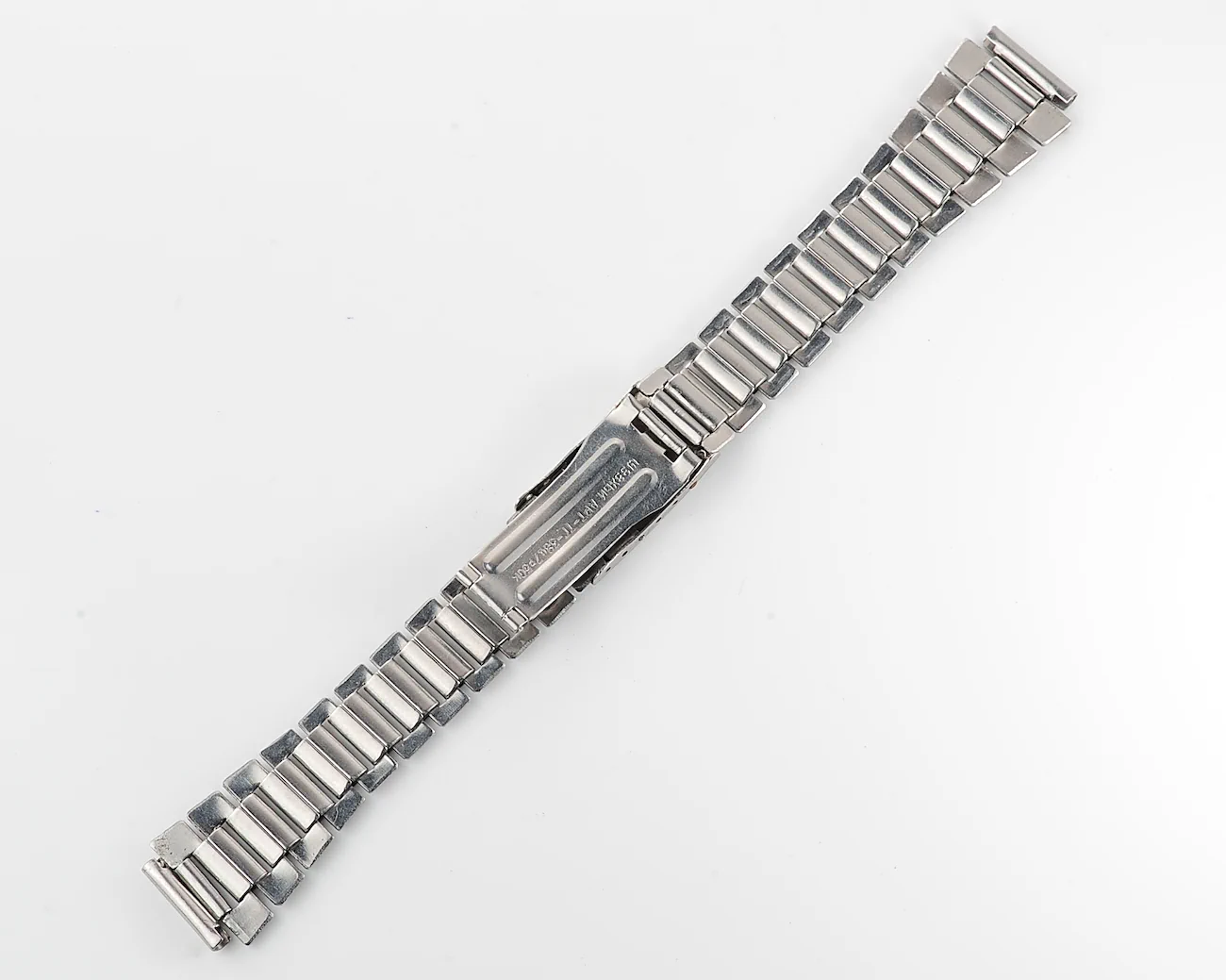 Vintage Soviet "Afgan" stainless steel 18mm x 195mm watch bracelet - AB(IV)Rh(i) blood type - Image 4