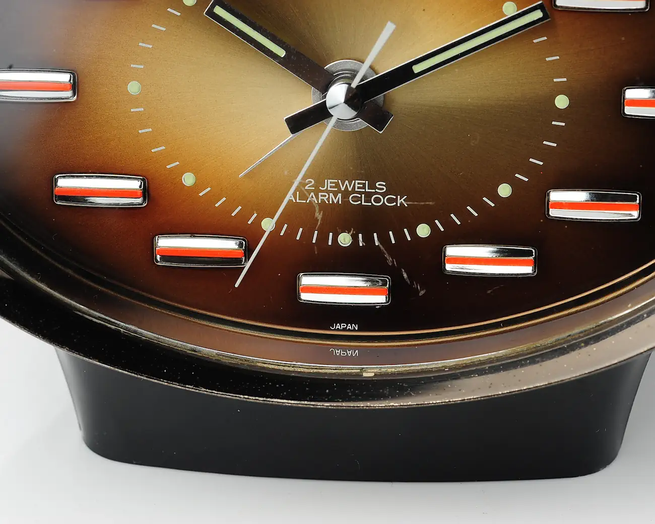 CITIZEN Space Age Oval Table Alarm Clock Showa 21552-SWS_3181
