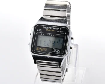 Vintage USSR digital watch Electronika 5 with two melodies + intermittent signal