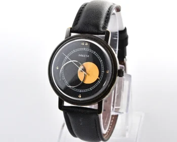 Vintage Soviet Raketa Copernicus - Black Dial & Black Case, Cal. 2609.HA