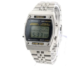 Vintage Seiko Silver Wave – Digital LCD Chronograph from August 1979