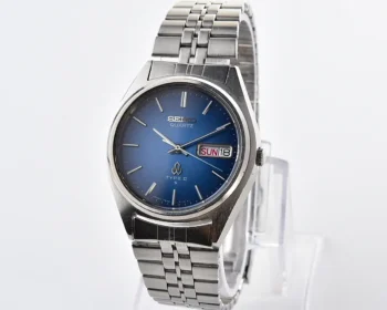 Vintage Seiko Type II – Blue Gradient Day-Date Quartz from October 1978