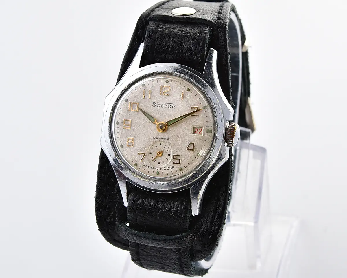 Vintage Soviet Vostok mechanical wristwatch