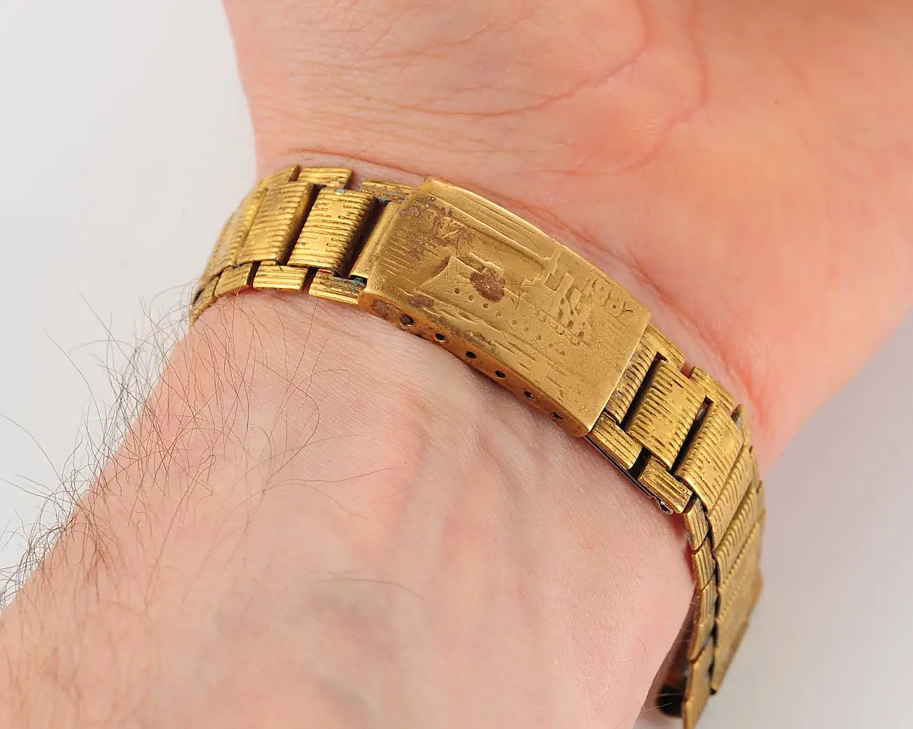 watch accessory metal bracelet Aurora 1917-1967 yellow 21143-SWS_3031